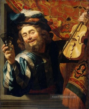 Fiddler Nachtkerzenlicht Gerard van Honthorst
